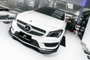 Future Design Carbon 2014-2016 C117 CLA-250 CLA-45 Carbon Fiber Front Bumper Canards (6Pcs) Ver.1-6