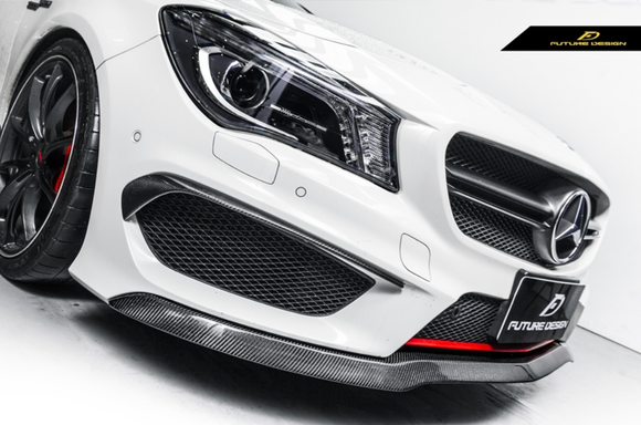 Future Design Carbon 2014-2016 C117 CLA-250 CLA-45 Carbon Fiber Front Lip Ver.2