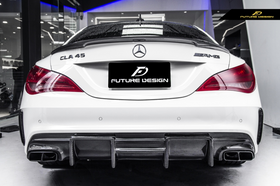 Future Design Carbon FD GTS Carbon Fiber Rear Diffuser 2014-2019 C117 CLA-250 CLA-45 - 0