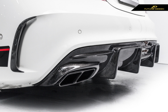 Future Design Carbon FD GTS Carbon Fiber Rear Diffuser 2014-2019 C117 CLA-250 CLA-45