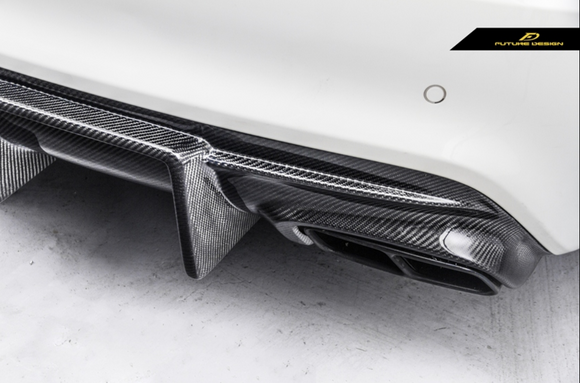 Future Design Carbon FD GTS Carbon Fiber Rear Diffuser 2014-2019 C117 CLA-250 CLA-45