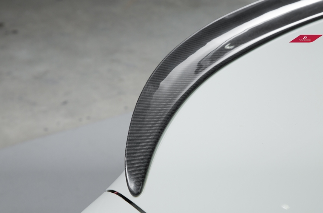 Future Design Carbon P Style Carbon Fiber Rear Spoiler for 2014-2019 C117 CLA45 CLA250-6