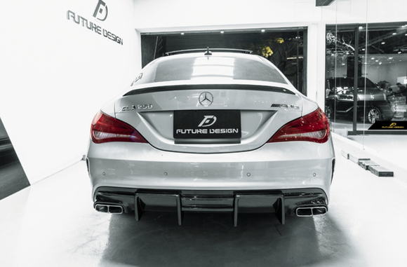 Future Design Carbon ED1 Carbon Fiber Rear Spoiler2014-2019 C117 CLA-250 CLA-45
