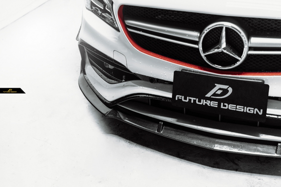 Future Design Carbon 2017-2019 C117 CLA-250 CLA-45 Carbon Fiber Front Lip