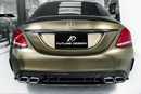 Future Design Carbon ED1 PP Rear Diffuser For Mercedes Benz W205 AMG Sedan 2015-ON-4