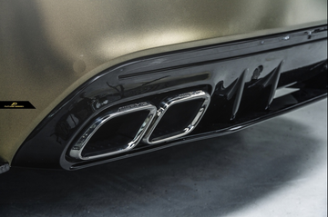 Future Design Carbon ED1 PP Rear Diffuser For Mercedes Benz W205 AMG Sedan 2015-ON - 0