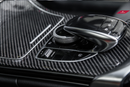 Future Design Carbon W205 C43 C63 C300 2015-2018 Carbon Fiber Center Console Cover-8
