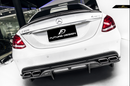Future Design Carbon 2015-ON Carbon Fiber Rear Spoiler P Style for Mercedes Benz W205 C300 C43 C63 AMG Coupe 2 Door Sedan 4 Door-8