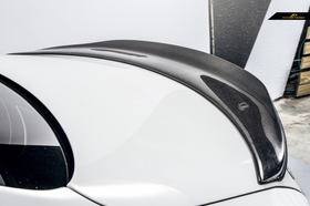 Future Design Carbon 2015-ON Carbon Fiber Rear Spoiler P Style for Mercedes Benz W205 C300 C43 C63 AMG Coupe 2 Door Sedan 4 Door
