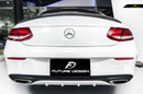 Future Design Carbon Fiber Rear Spoiler ED1 Style for Mercedes Benz 2015-ON W205 C300 C43 C63 AMG Coupe 2 Door-2