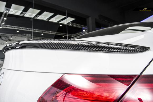 Future Design Carbon Fiber Rear Spoiler ED1 Style for Mercedes Benz 2015-ON W205 C300 C43 C63 AMG Coupe 2 Door