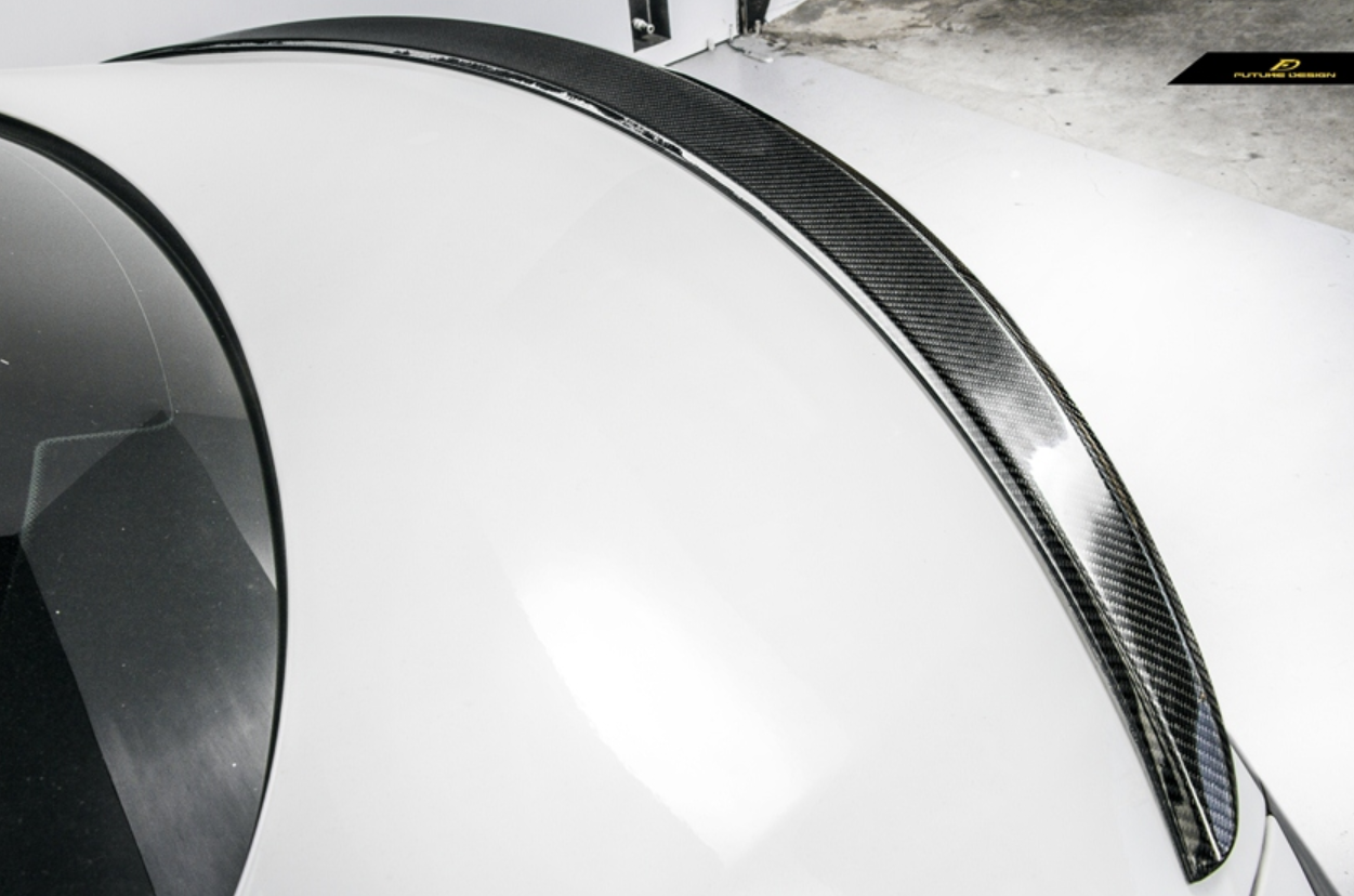 Future Design Carbon Fiber Rear Spoiler ED1 Style for Mercedes Benz 2015-ON W205 C300 C43 C63 AMG Coupe 2 Door