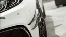 Future Design Carbon W205 C63 AMG Sedan / Coupe Carbon Fiber Front Canards-11