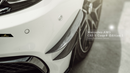 Future Design Carbon W205 C63 AMG Sedan / Coupe Carbon Fiber Front Canards-1
