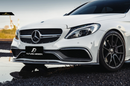 Future Design Carbon Carbon Fiber Front Lip Ver.2 For Mercedes Benz W205 C-Class C63 C63S AMG Sedan & Coupe-4