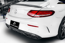 Future Design Carbon AMG Carbon Fiber Rear Diffuser for W205 C300 C43 C63 AMG Sport Package 2 Door Coupe 2015-ON-11