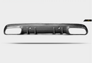 Future Design  ED1 Carbon Fiber Rear Diffuser For Mercedes Benz W205 C300 C450 C43 AMG 2015-2020 Sedan-3