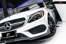 Future Design Carbon Fiber Front Lip B Style for Benz W205 C300 C43 2015-2018-4