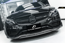 Future Design Carbon Carbon Fiber Front Lip Ver.3 W205 C63 C63S AMG Sedan Coupe 2015-2020-3
