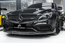 Future Design Carbon Carbon Fiber Front Lip Ver.3 W205 C63 C63S AMG Sedan Coupe 2015-2020-4
