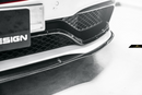 Future Design Carbon Carbon Fiber Front Lip (3 Pcs)  Ver.1 for W205 C63 C63S AMG Sedan Coupe 2015-2020-7
