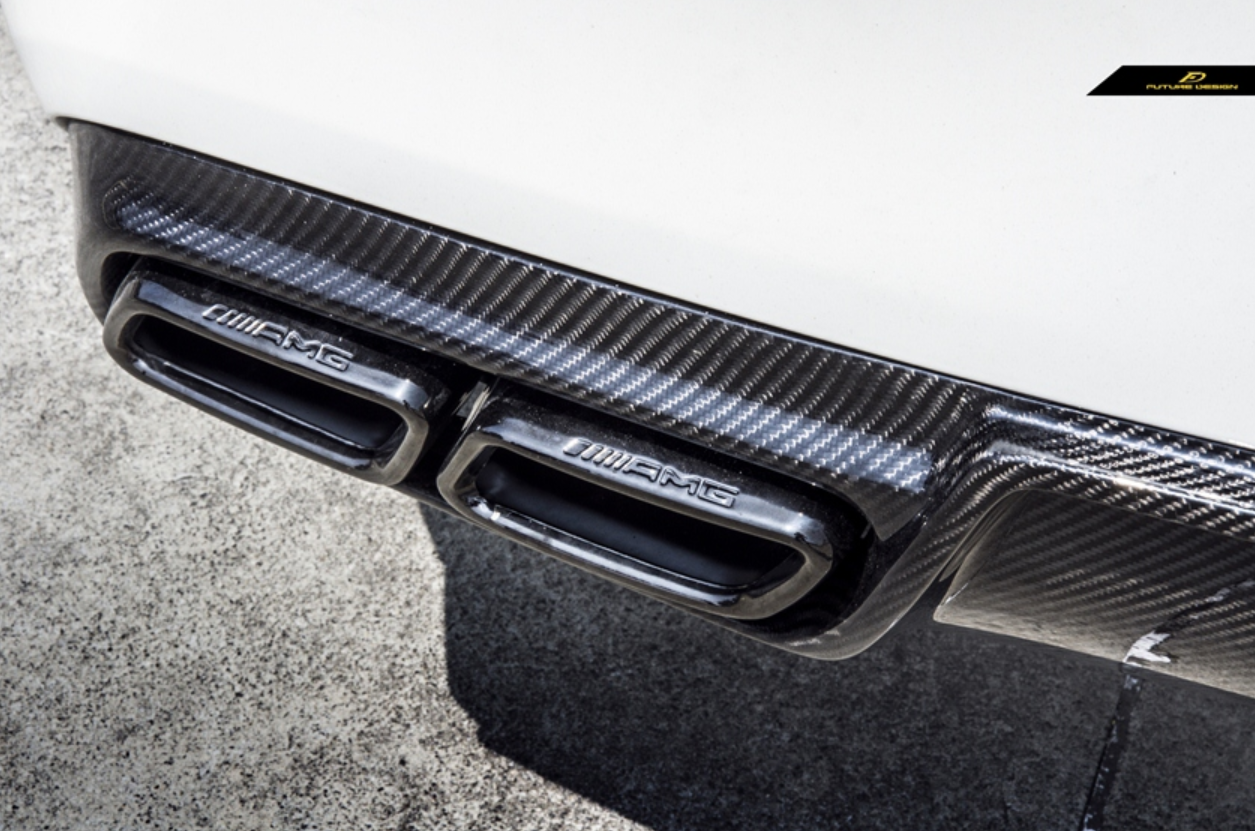 Future Design Carbon FD GT Carbon Fiber Rear Diffuser W205 AMG Package/AMG C63 C Coupe 2015-ON-6