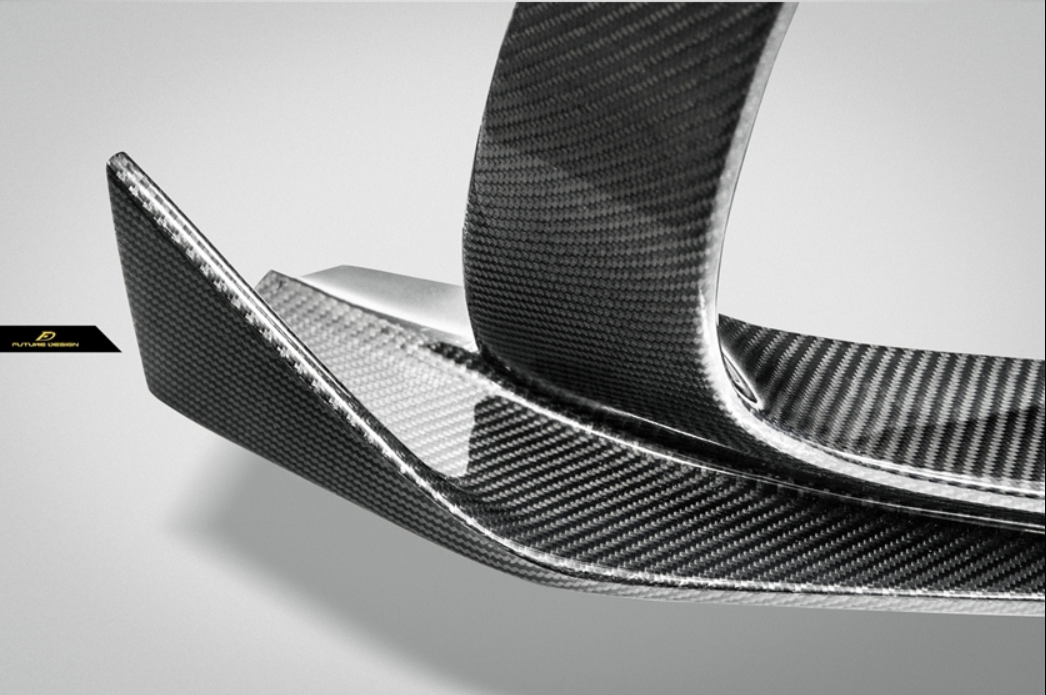 Future Design RT STYLE Carbon Fiber FRONT LIP SPLITTER Mercedes benz AMG GT GTS GTC C190 2015-ON-4