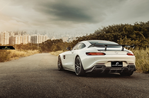 Future Design RT STYLE Carbon Fiber REAR DIFFUSER For Mercedes benz AMG GT GTS GTC C190 2015-ON