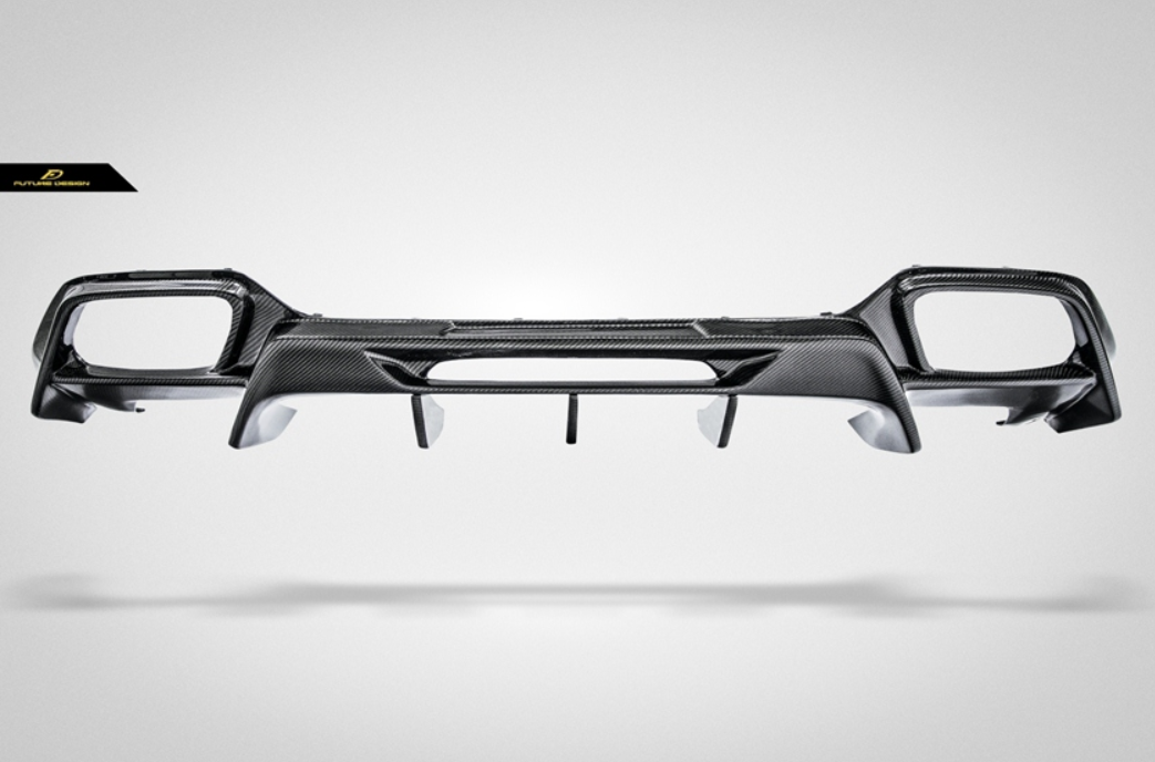 Future Design RT STYLE Carbon Fiber REAR DIFFUSER For Mercedes benz AMG GT GTS GTC C190 2015-ON-4