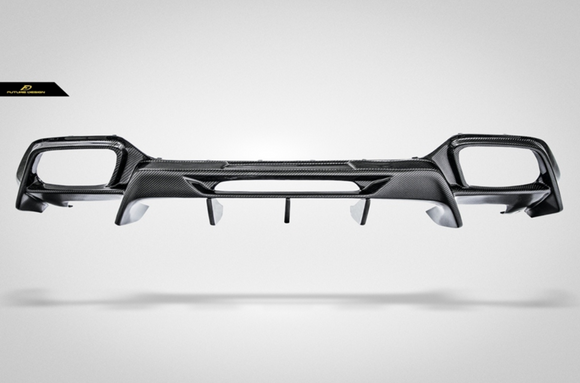 Future Design RT STYLE Carbon Fiber REAR DIFFUSER For Mercedes benz AMG GT GTS GTC C190 2015-ON