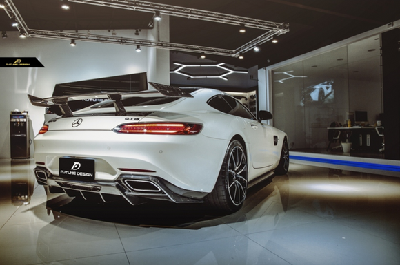 Future Design RT STYLE Carbon Fiber REAR DIFFUSER For Mercedes benz AMG GT GTS GTC C190 2015-ON