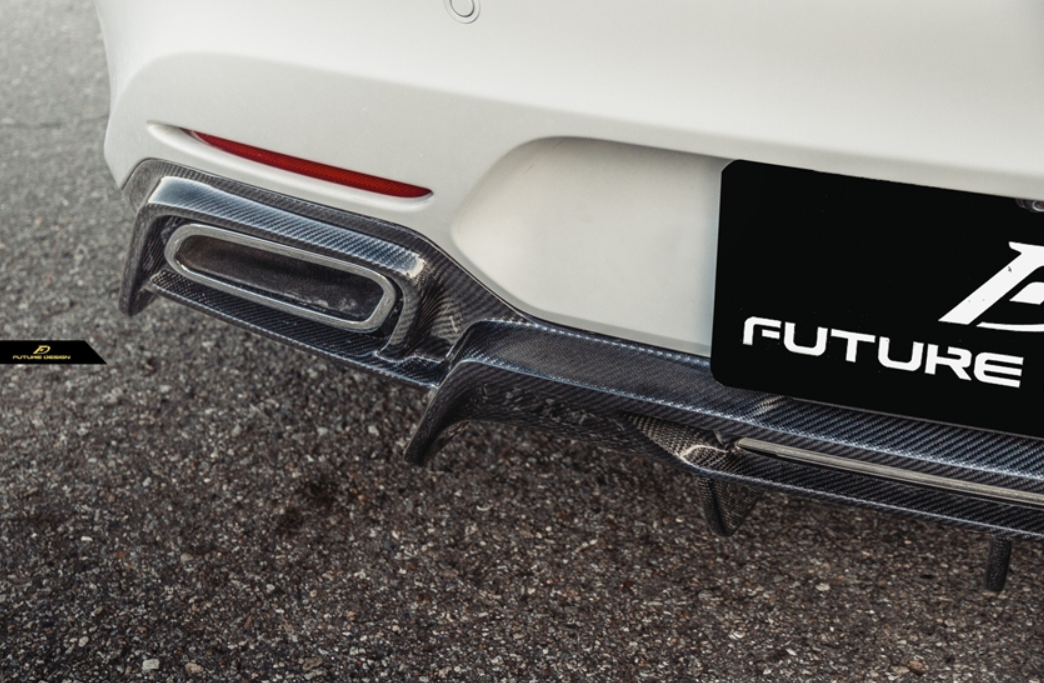 Future Design RT STYLE Carbon Fiber REAR DIFFUSER For Mercedes benz AMG GT GTS GTC C190 2015-ON