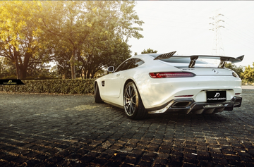 Future Design RT STYLE Carbon Fiber REAR SPOILER WING For Mercedes benz AMG GT GTS GTC C190 2015-ON - 0
