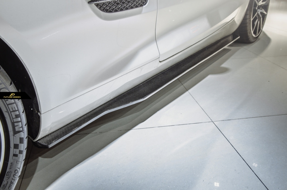 Future Design RT STYLE Carbon Fiber SIDE SKIRTS For Mercedes benz AMG GT GTS C190 2015-2017