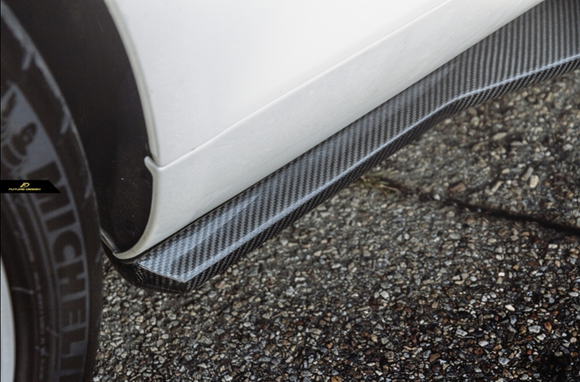 Future Design RT STYLE Carbon Fiber SIDE SKIRTS For Mercedes benz AMG GT GTS C190 2015-2017