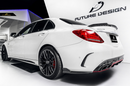 Future Design Carbon Rear Spoiler FD V1 for Mercedes Benz 2015-ON W205 C300 C43 C63 AMG Sedan 4 Door-7