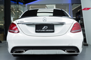Future Design Carbon Carbon Fiber Rear Spoiler C63 Style for Mercedes Benz 2015-ON W205 C300 C43 C63 Sedan 4 Door-3