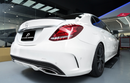 Future Design Carbon Carbon Fiber Rear Spoiler C63 Style for Mercedes Benz 2015-ON W205 C300 C43 C63 Sedan 4 Door-5