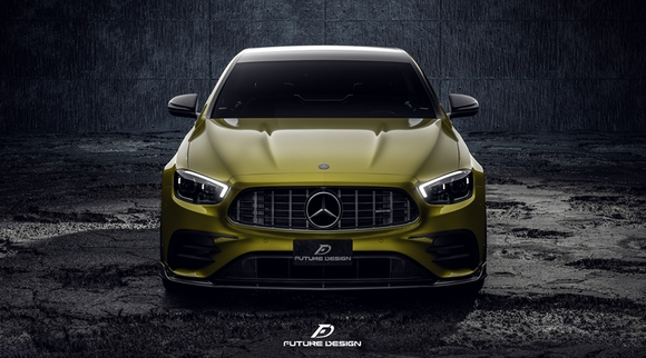 Future design FD Carbon Fiber FRONT LIP for Mercedes Benz E-Class E43 E53 W213 2021-ON FL