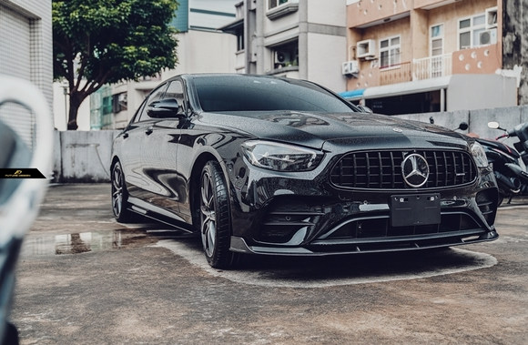 Future design FD Carbon Fiber FRONT LIP for Mercedes Benz E-Class E43 E53 W213 2021-ON FL