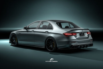 Future design FD Carbon Fiber REAR DIFFUSER for Mercedes Benz E-Class E43 E53 E63 W213 2017-ON - 0
