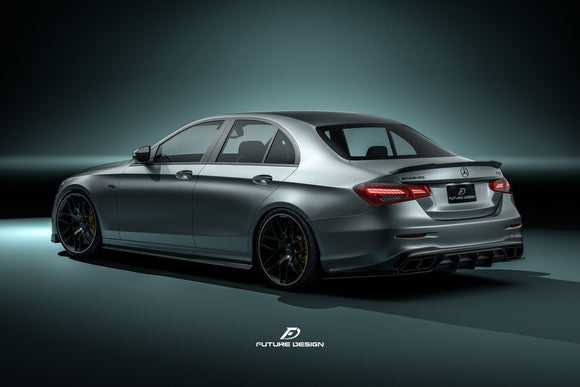 Future design FD Carbon Fiber REAR DIFFUSER for Mercedes Benz E-Class E43 E53 E63 W213 2017-ON