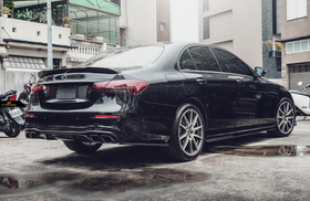 Future design FD Carbon Fiber REAR SPOILER for Mercedes Benz E-Class E43 E53 E63 W213 2017-ON - 0