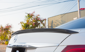 Future design FD V2 Carbon Fiber REAR SPOILER for Mercedes Benz E-Class E43 E53 E63 W213 2017-ON - 0