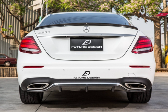 Future design FD V2 Carbon Fiber REAR SPOILER for Mercedes Benz E-Class E43 E53 E63 W213 2017-ON