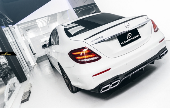 Future design AMG STYLE Carbon Fiber REAR SPOILER for Mercedes Benz E-Class E43 E53 E63 W213 2017-ON