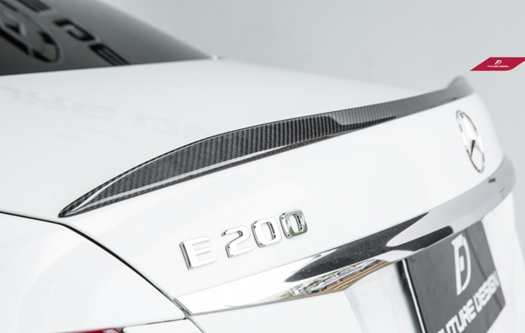 Future design E63 STYLE Carbon Fiber REAR SPOILER for Mercedes Benz E-Class E43 E53 E63 W213 2017-ON