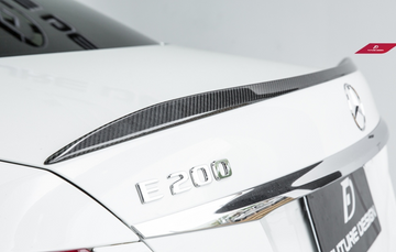 Future design E63 STYLE Carbon Fiber REAR SPOILER for Mercedes Benz E-Class E43 E53 E63 W213 2017-ON - 0