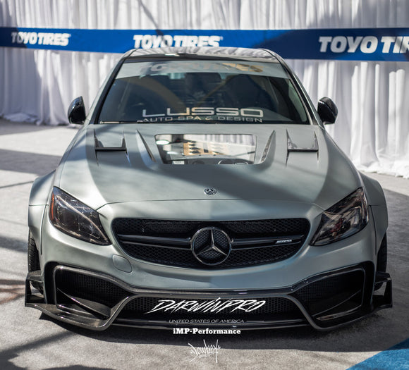 2015-2021 Mercedes Benz W205 C63/S AMG IMP Style Hood
