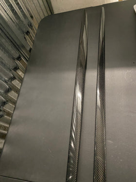 Carbon Fiber side skirt covers